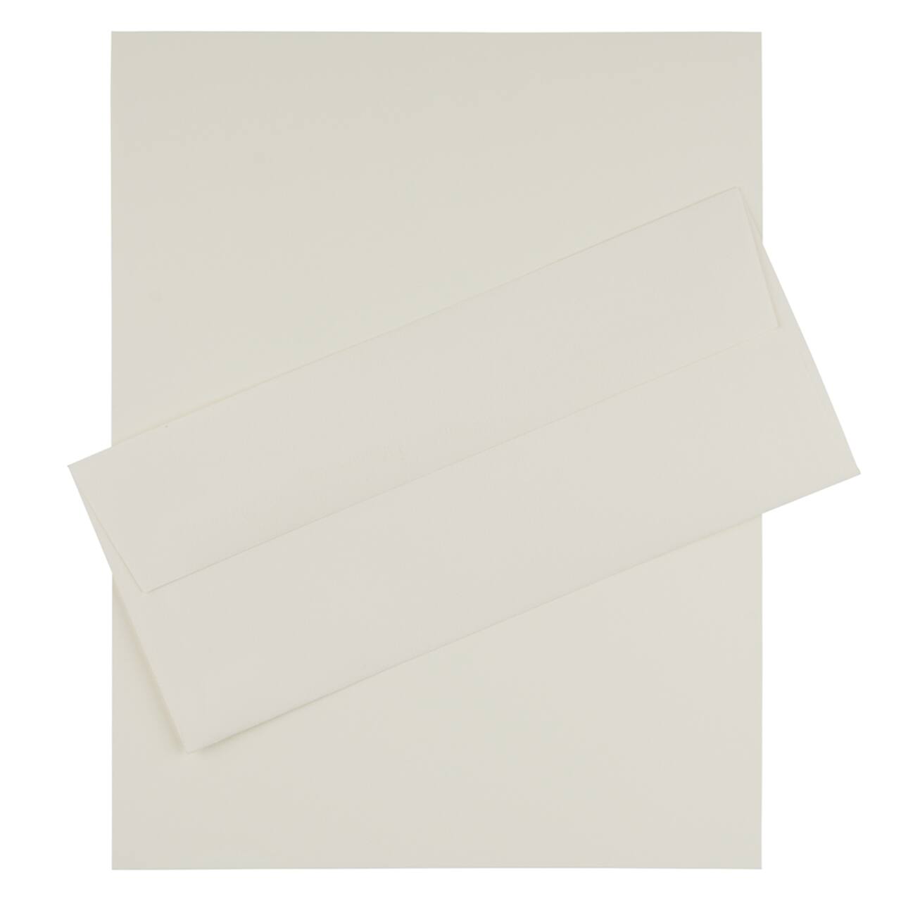 JAM Paper #10 Strathmore Business Stationery Set, 100ct.